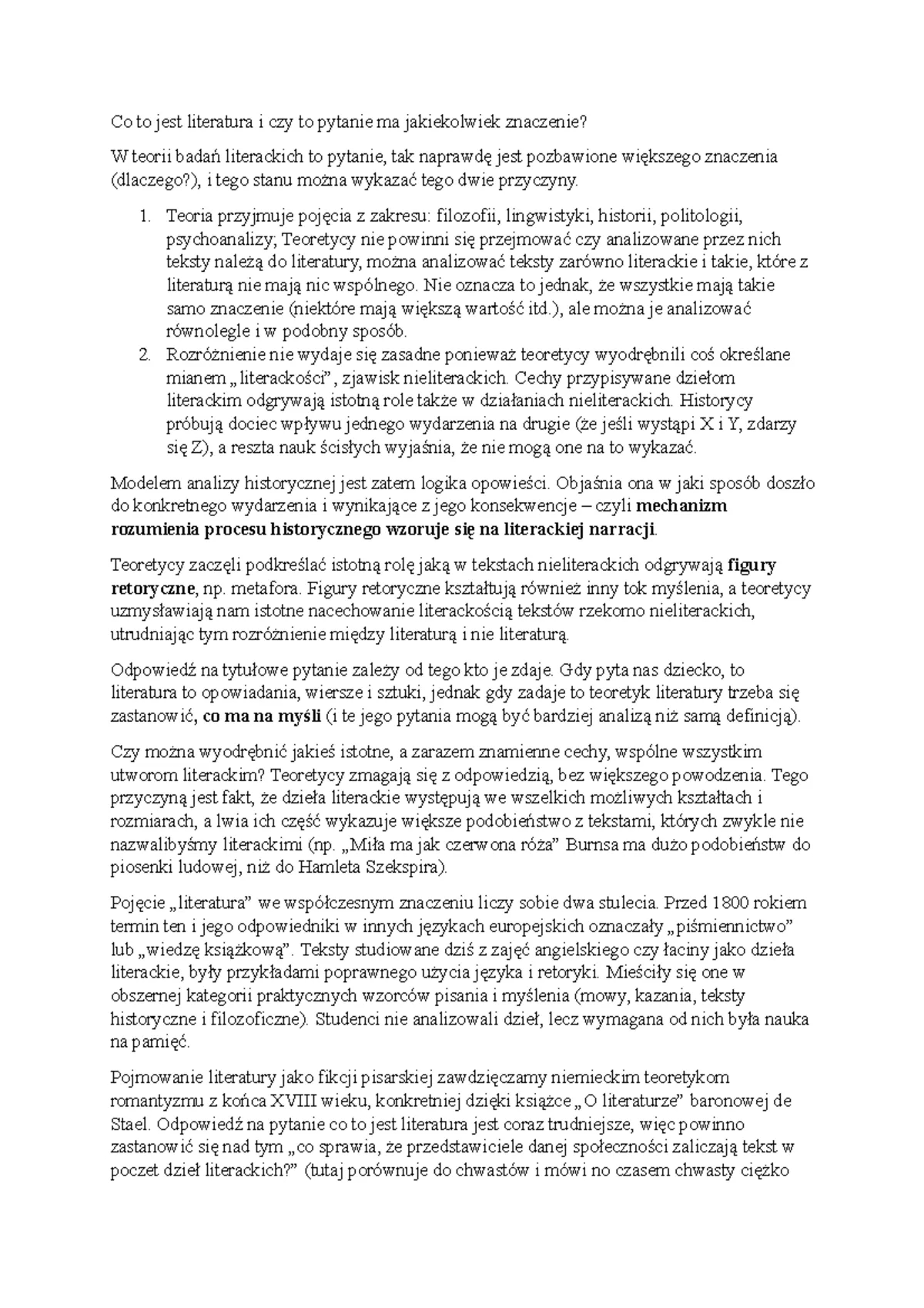 Co to jest literatura? Zrozumienie jej form i znaczenia w życiu